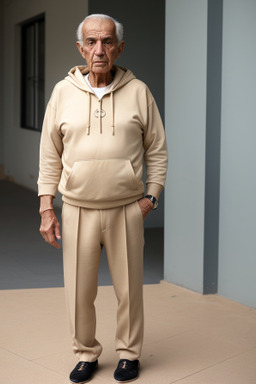 Jordanian elderly male with  blonde hair