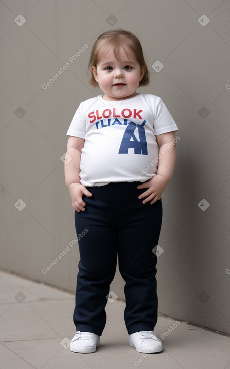 Slovak infant girl 