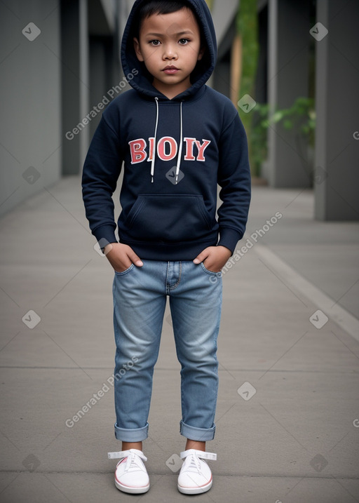 Indonesian child boy 