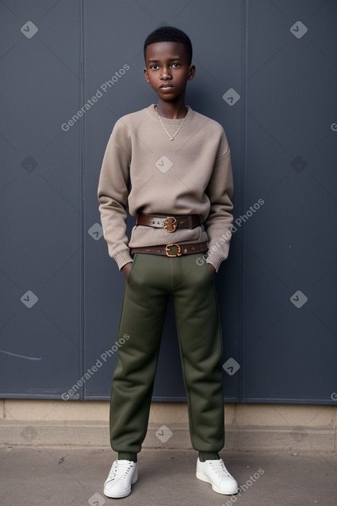 Tanzanian teenager boy 