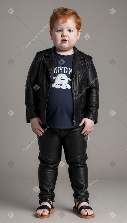 Greek infant boy with  ginger hair