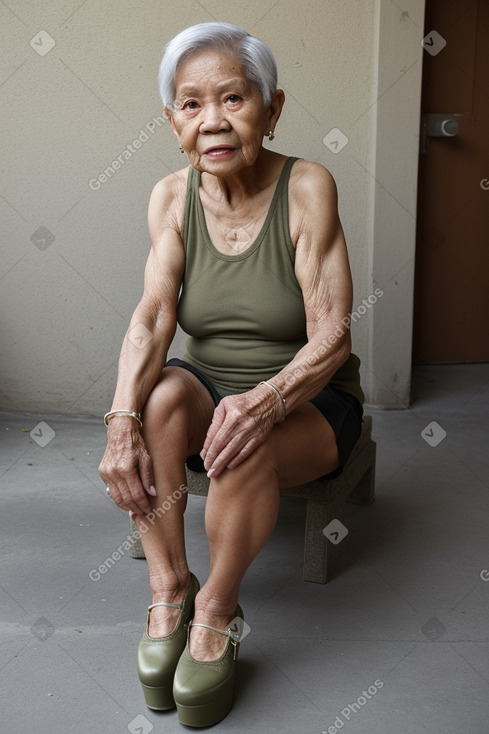 Filipino elderly female 