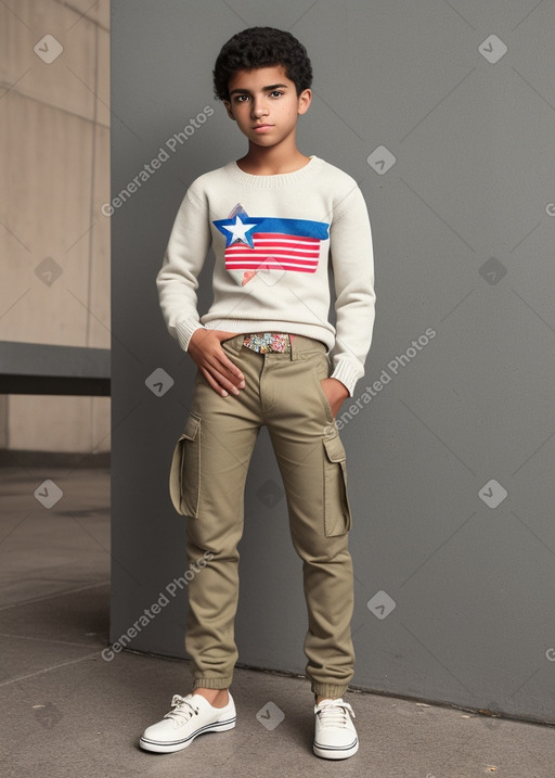 Puerto rican teenager boy 