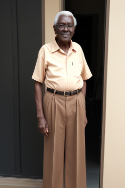 Elderly male with  ginger hair