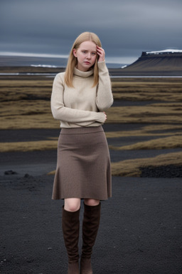 Icelandic young adult female 