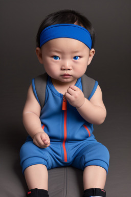 Mongolian infant boy 