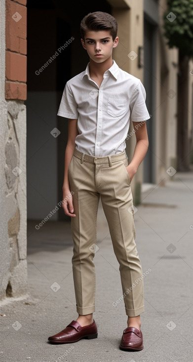 Italian teenager boy 