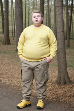 Caucasian teenager boy with  gray hair