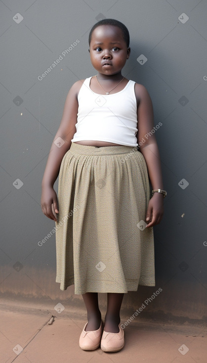 Ugandan child girl 