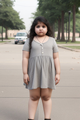 Pakistani infant girl with  gray hair