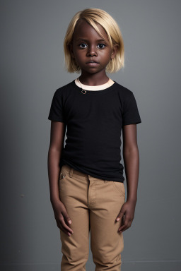 Child female with  blonde hair