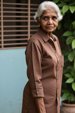 Sri lankan elderly female 