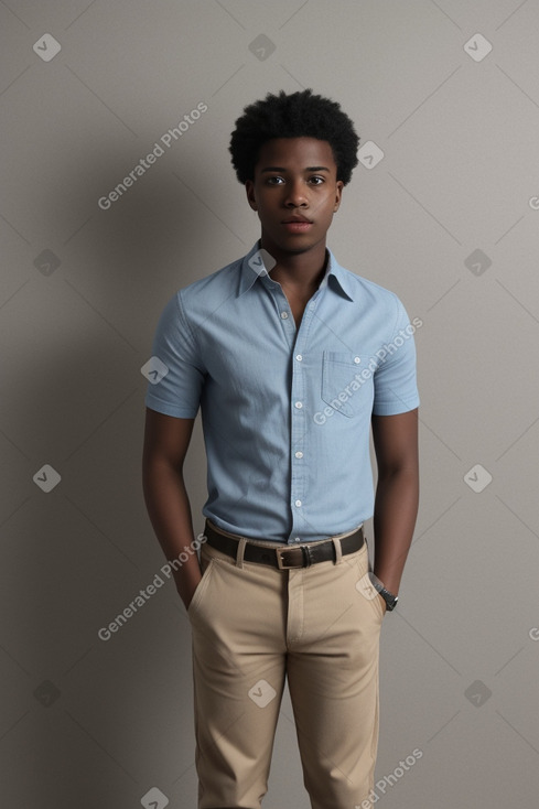 African american young adult male 