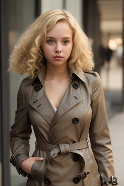 Young adult female with  blonde hair