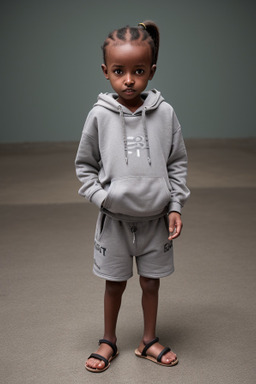 Ethiopian infant boy with  gray hair