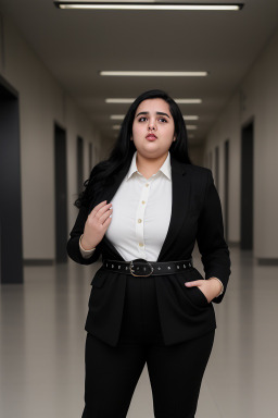 Emirati young adult female with  black hair