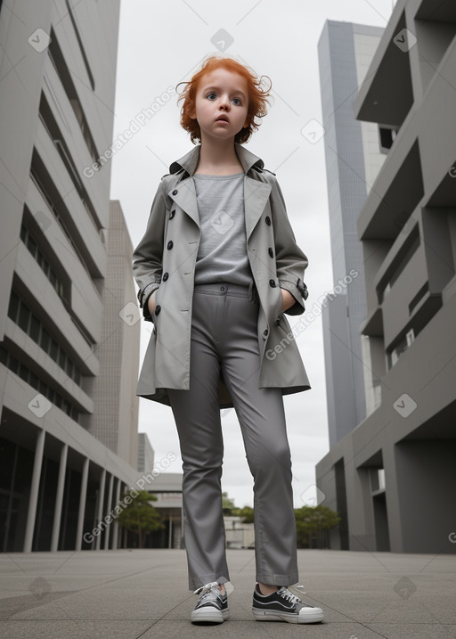 Australian infant girl with  ginger hair