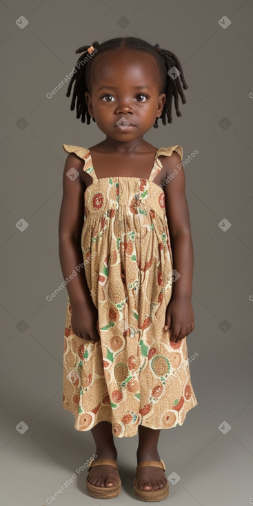 Zambian infant girl 