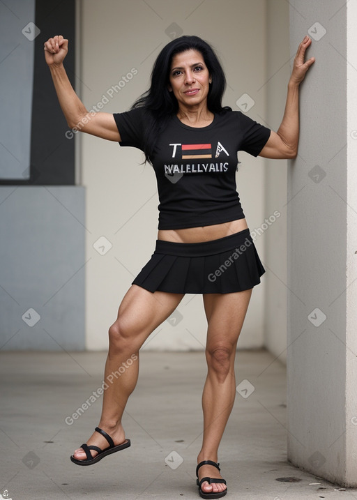 Venezuelan 45 years female with  black hair