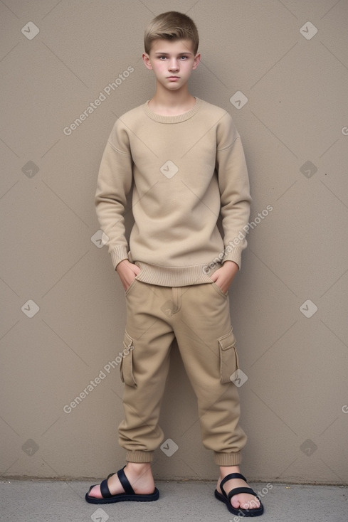 Slovak teenager boy 