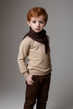 Arab infant boy with  ginger hair