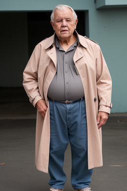 South african elderly male with  gray hair