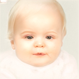 Neutral white child female with short  brown hair and brown eyes