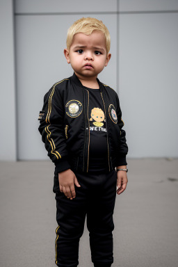 Venezuelan infant boy with  blonde hair