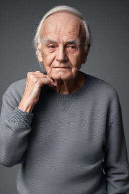 Finnish elderly male with  black hair