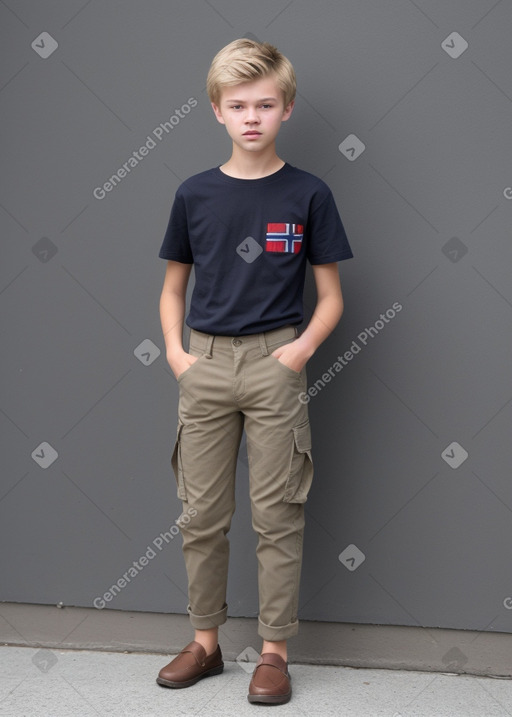 Norwegian teenager boy 