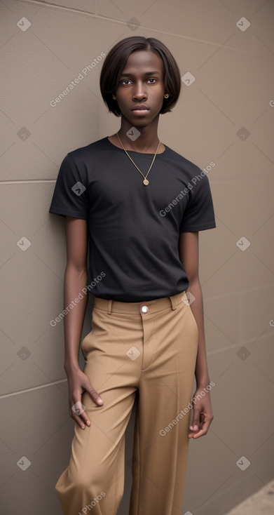 Senegalese teenager boy 