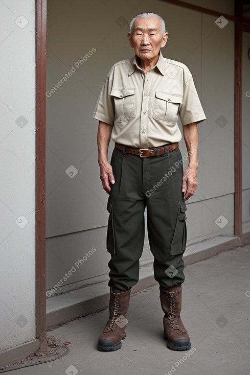 Mongolian elderly male 