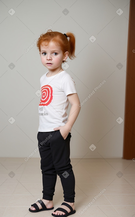 Tunisian infant boy with  ginger hair