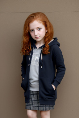 Syrian child female with  ginger hair