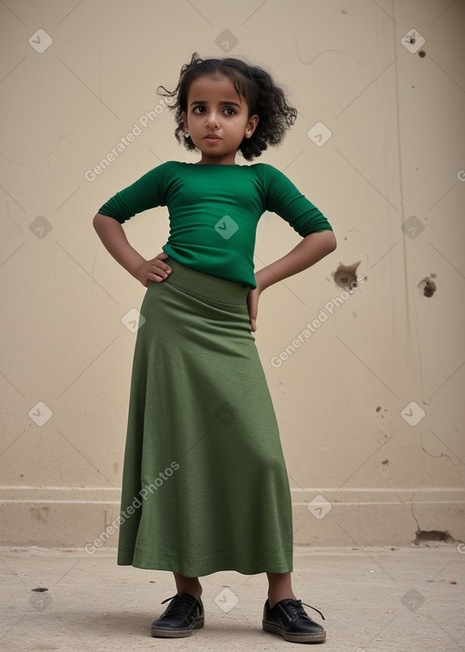 Libyan child girl 