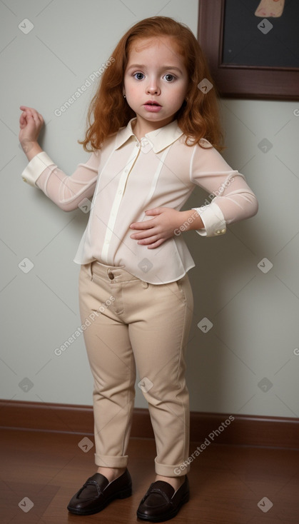 Dominican infant girl with  ginger hair