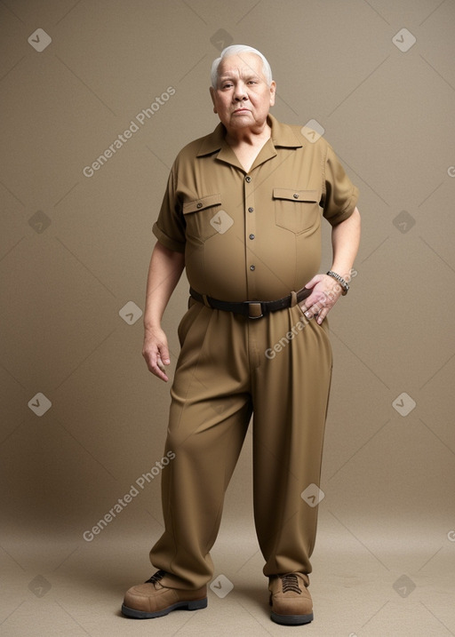 Guatemalan elderly male with  ginger hair