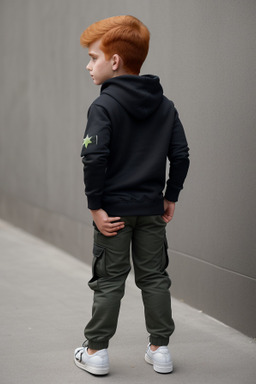 Pakistani child boy with  ginger hair