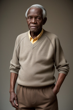 Zimbabwean elderly male with  brown hair