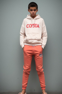 Costa rican teenager boy 