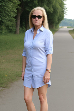 German 45 years female with  blonde hair