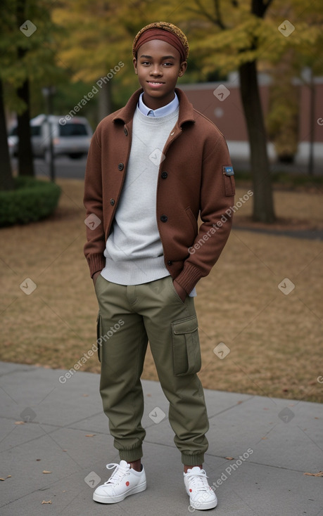 Teenager male with  blonde hair