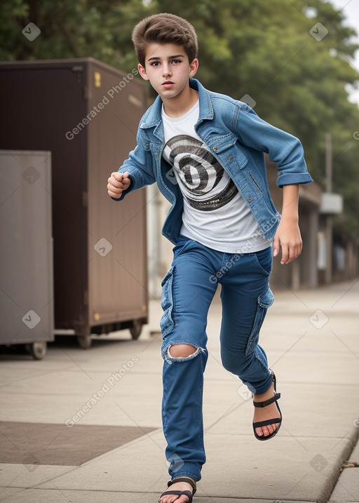 Uruguayan teenager boy 