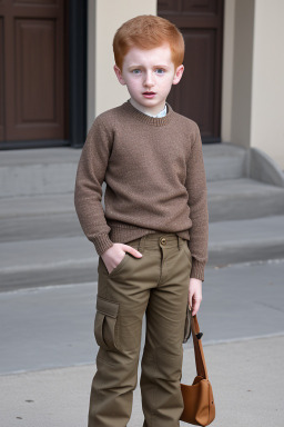 Armenian child boy with  ginger hair