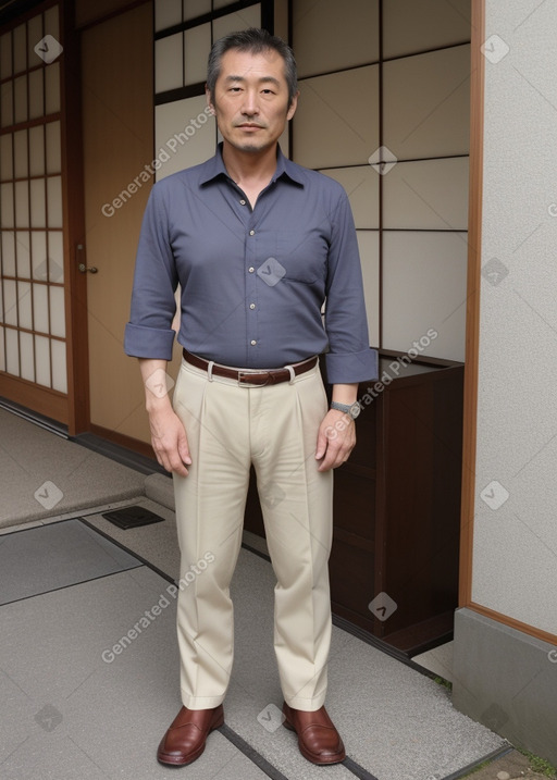 Japanese middle-aged male 