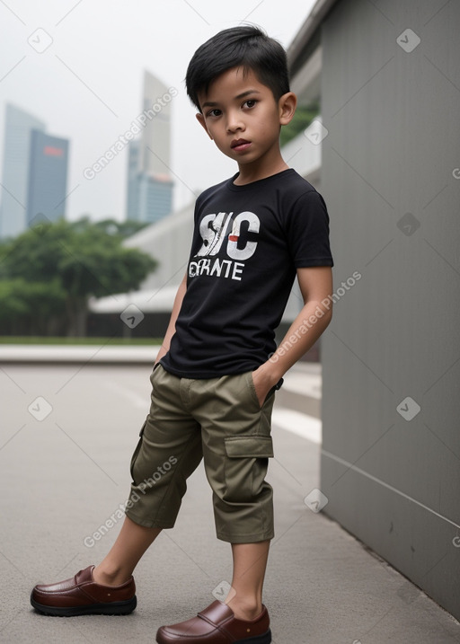 Singaporean child boy 