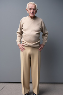 Icelandic elderly male with  blonde hair