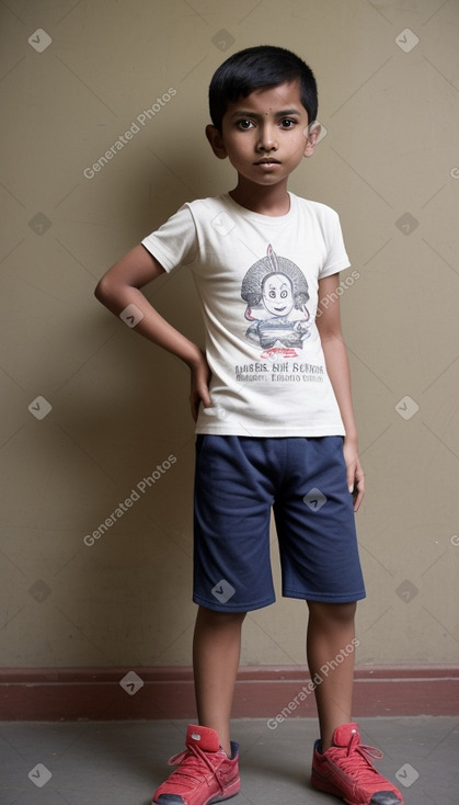 Nepalese child boy 