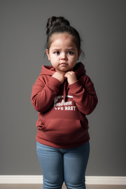 Costa rican infant girl 