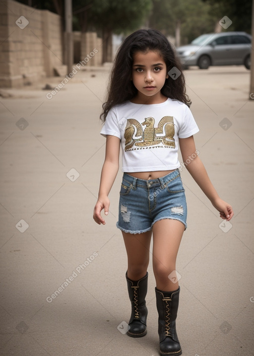 Egyptian child girl 